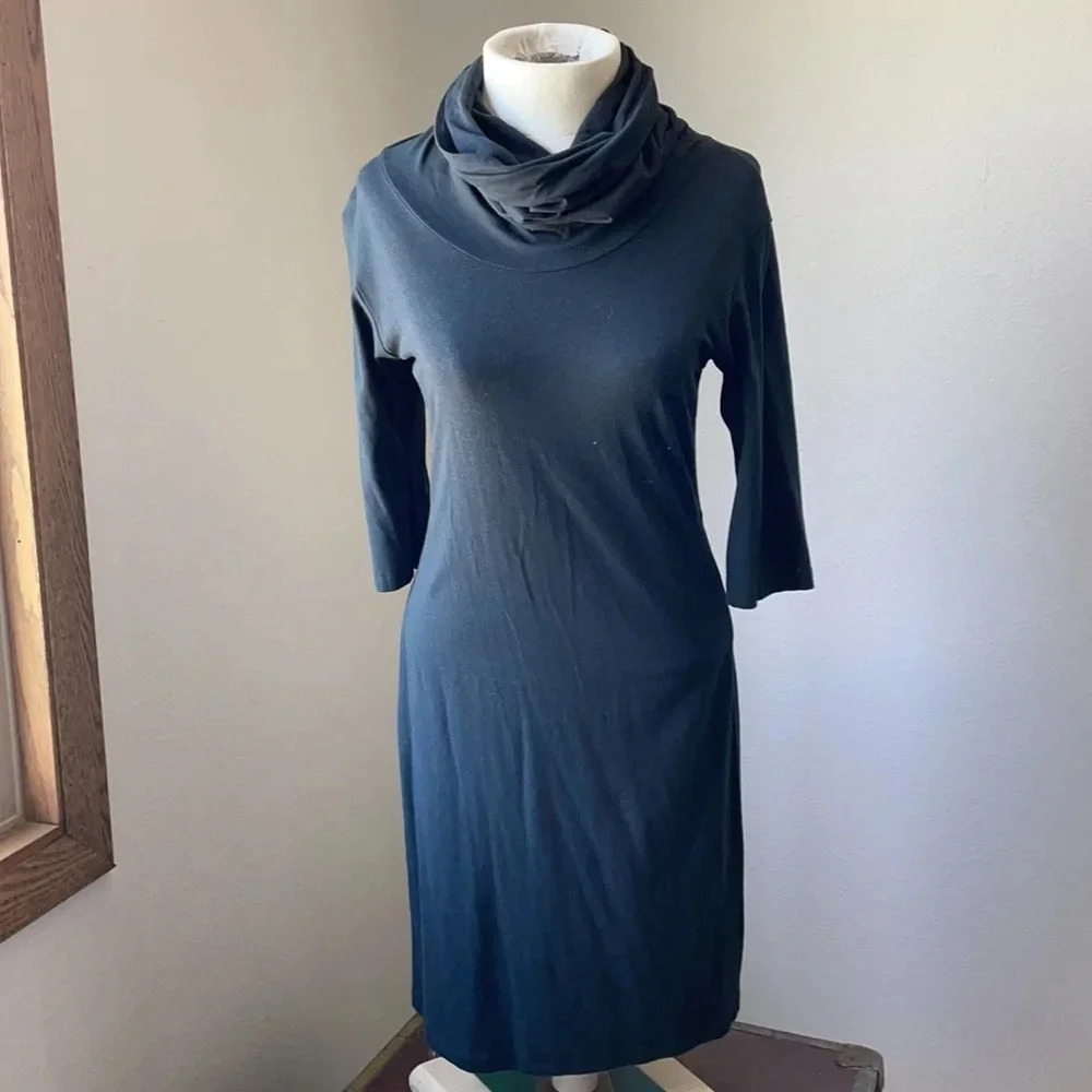 Black Turtleneck Dress M